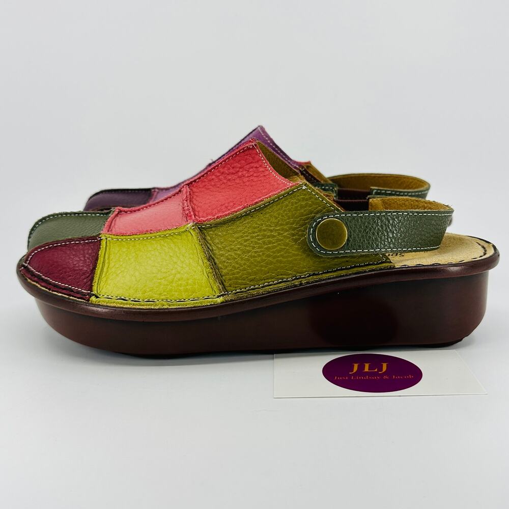 Spring Step Women's Checkers Patchwork Grannycore… - image 5